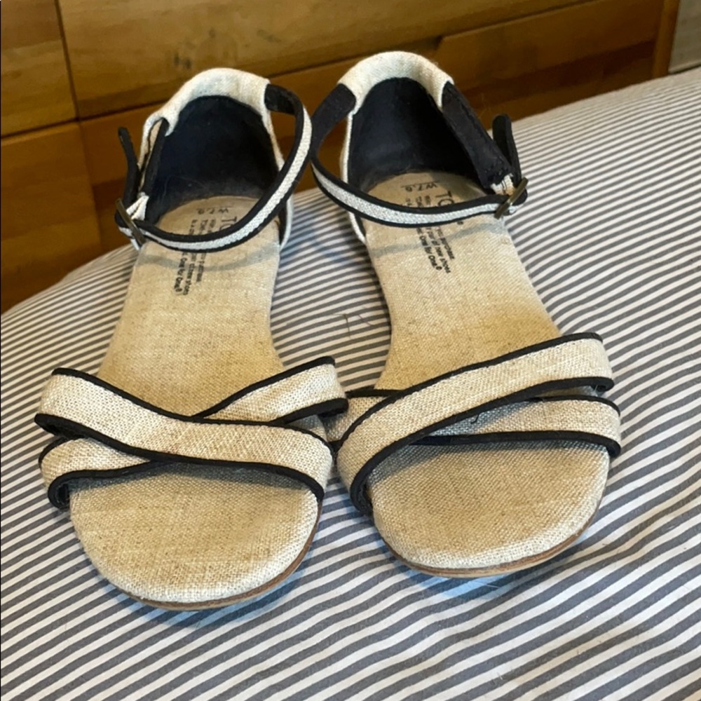 TOMS canvas sandals